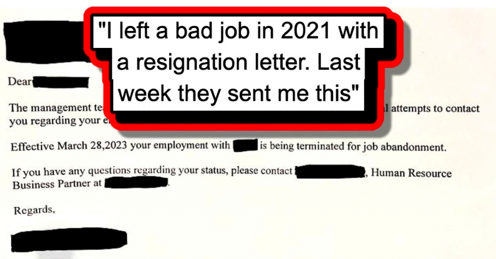 Former Employee Resigns, Only to Receive a Shocking Email from HR Two Years Later: You’re Fired!