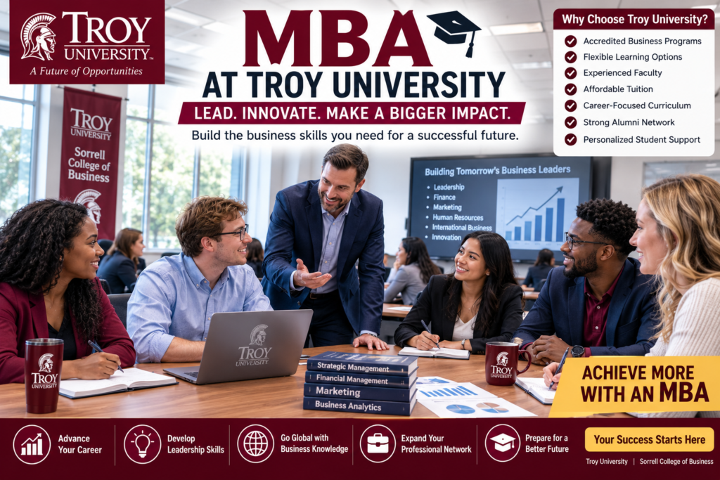 MBA at Troy University (2026)