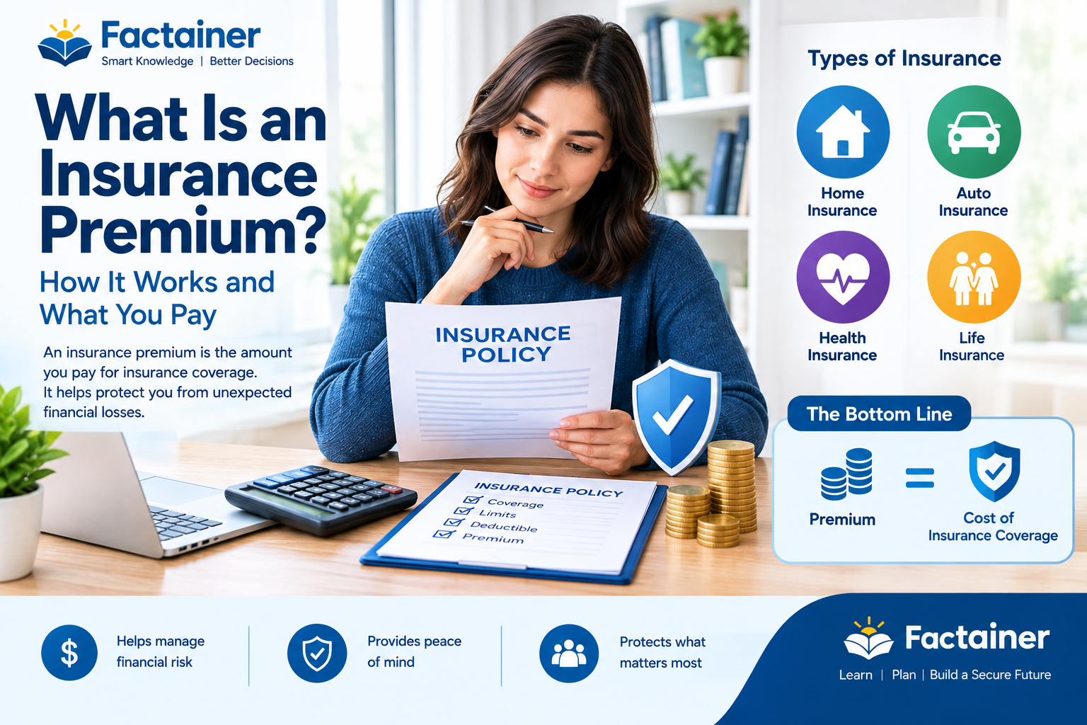 How insurance premiums work